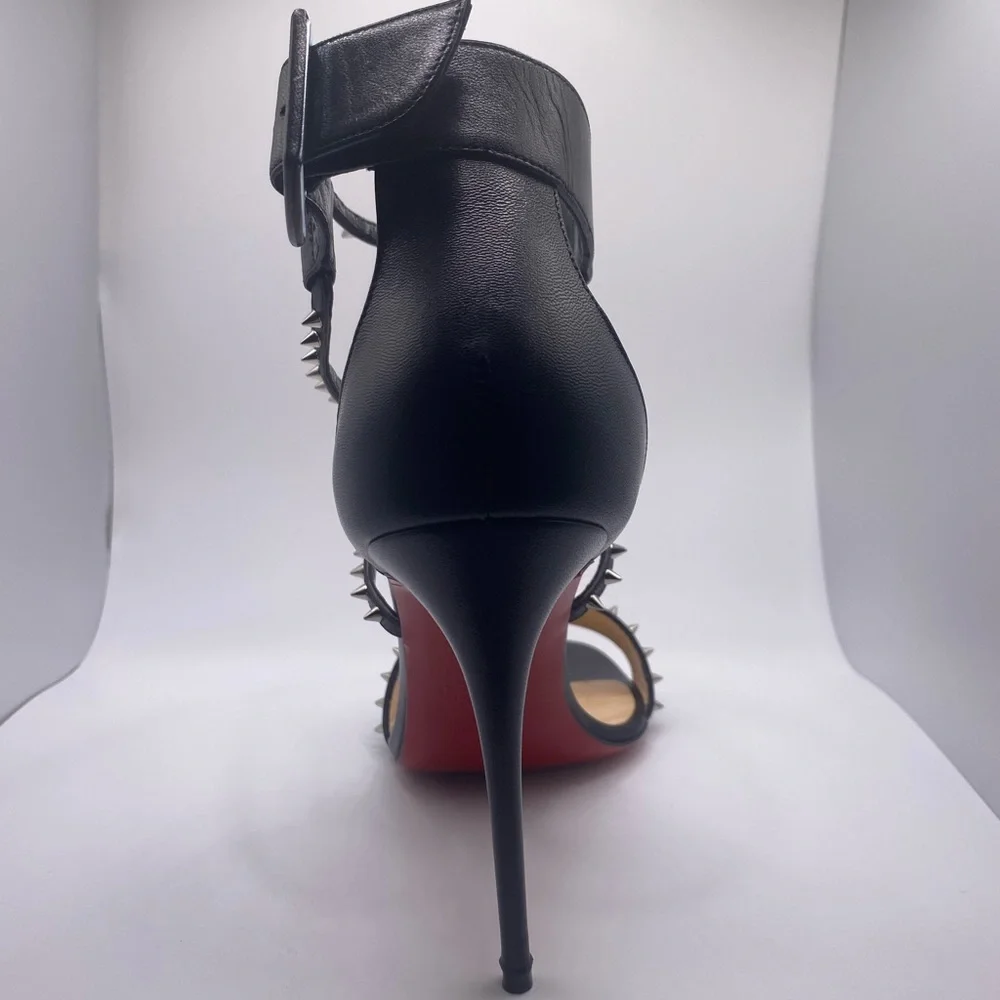 Christian Louboutin Choca Spike Heels - Picture 9 of 13